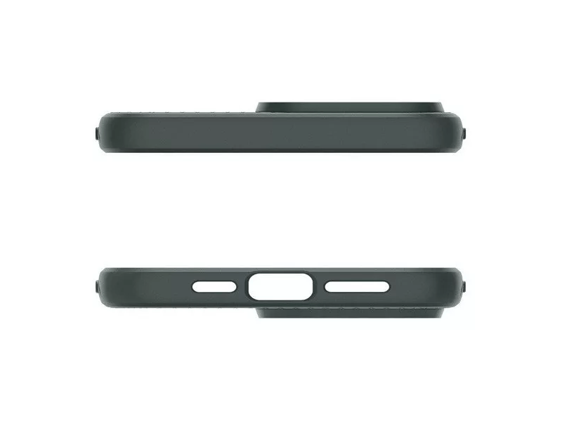 Spigen ACS07990 iPhone 16 Pro Max Szilikon tok, zöld