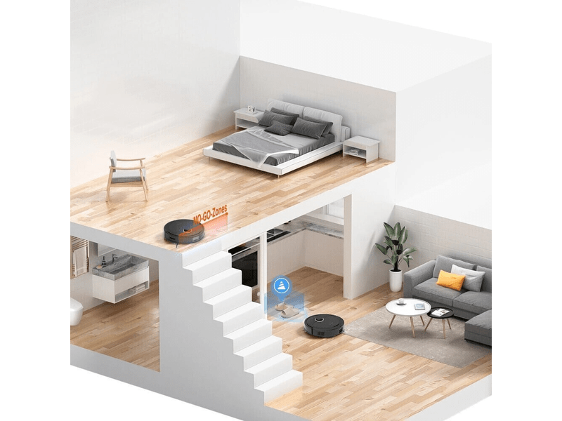 Roborock Qrevo Pro Robotporszívó, fekete