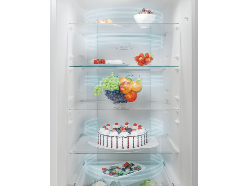 Candy CCE3T620EW Alulfagyasztós kombinált hűtőszekrény