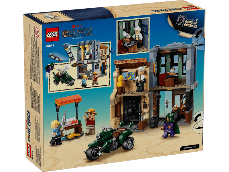 LEGO® One Piece Leszámolás Smoker kapitánnyal (75642)