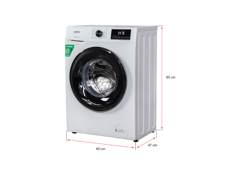 MPM MPM-4610-PH-02 Elöltöltős mosógép, keskeny