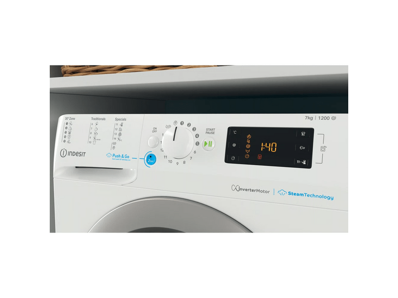 Indesit BWE 71295X WSV EE Elöltöltős mosógép