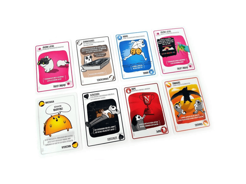 Robbanó cicák kártyajáték (34566)