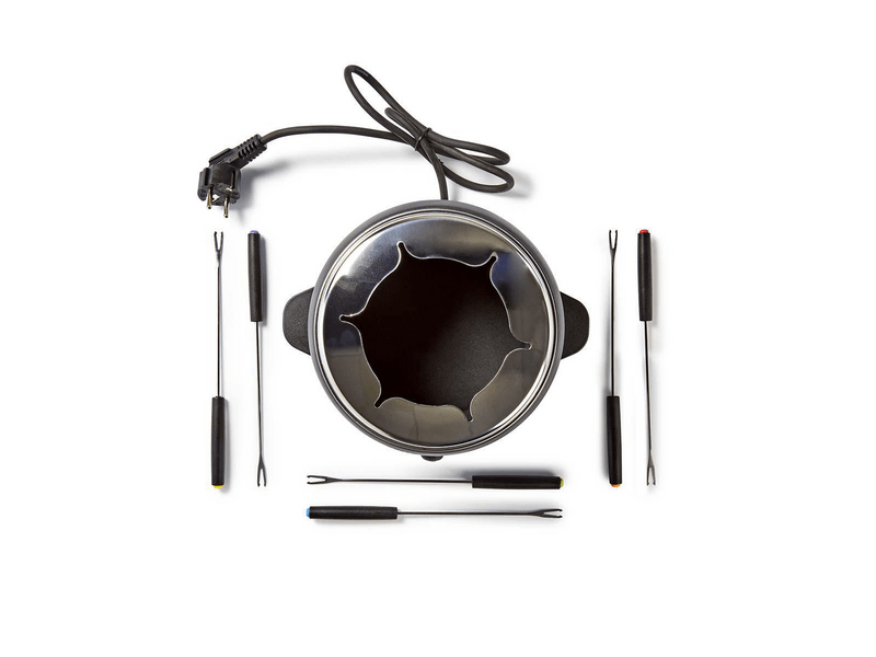 Nedis FCFO110EBK6 Fondue szett, 6 személyes, 2,3 l