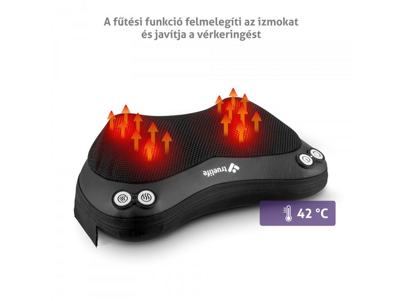 TrueLife RelaxBack B3 Charge Infra masszázspárna