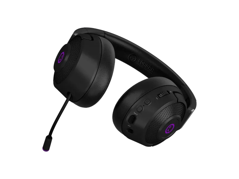 Lorgar Noah 702 Gaming Headset, fekete