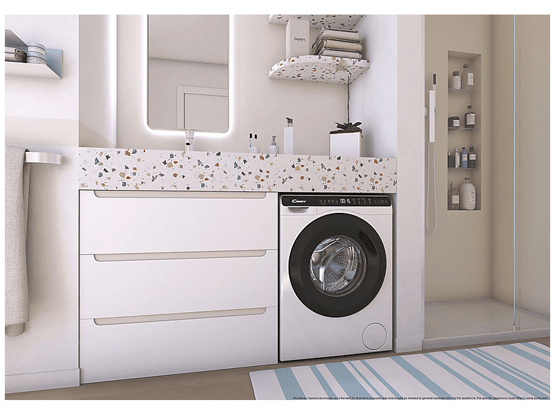 Candy CW50-BP12307-S Perilica rublja s prednjim punjenjem