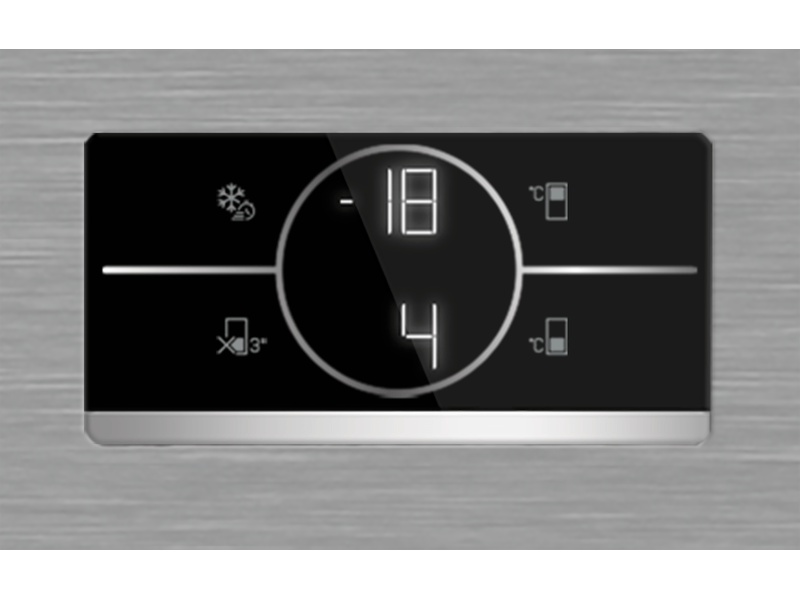 Beko B5RDNE504LDXB Felülfagyasztós kombinált hűtőszekrény