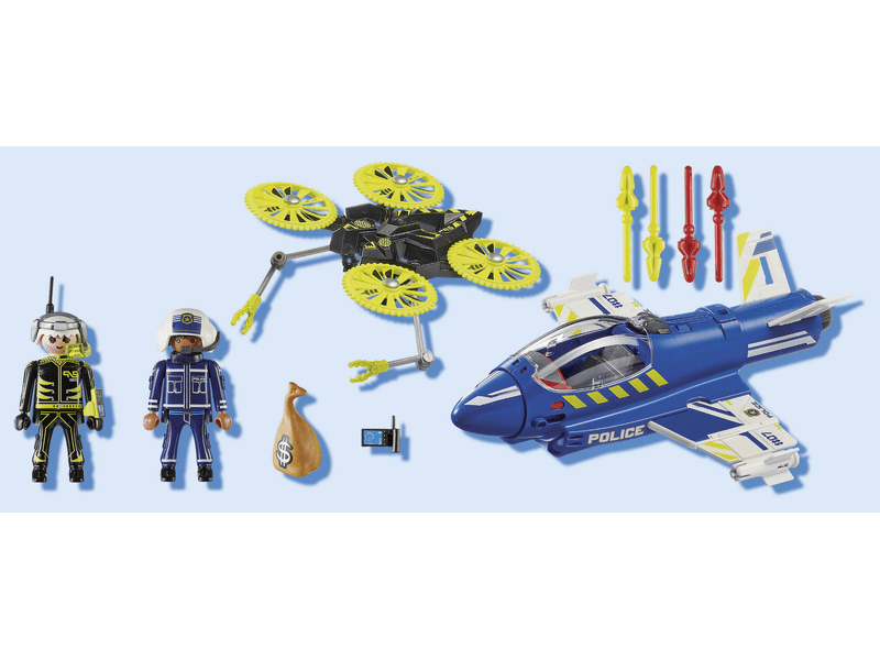 Playmobil: Rendőrség - Drónos üldözés (70780)