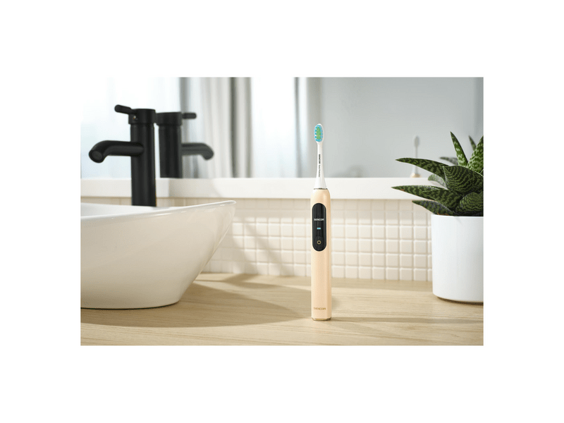 Sencor SOC 5011GD Intelligens szónikus fogkefe, arany