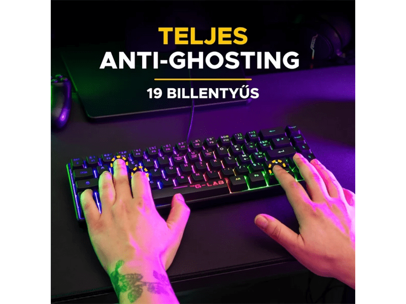 Thr G-Lab 2 in 1 Gaming kit (COMBO-HYDRO-B/HU) - magyar