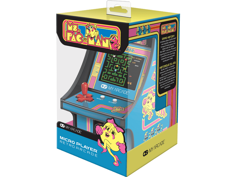My Arcade Ms. Pac-Man Micro Player Retro Arcade Játékkonzol (DGUNL-3230)