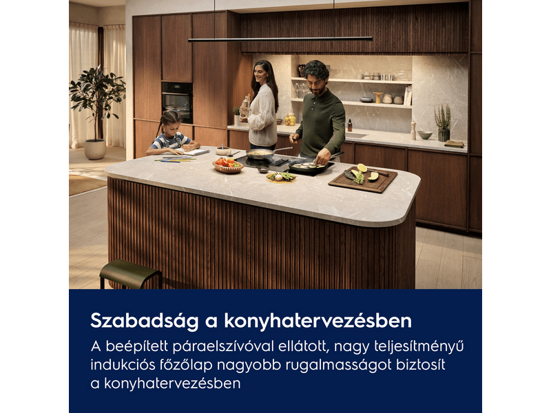 Electrolux ECC83410CK Beépíthető indukciós főzőlap páraelszívóval