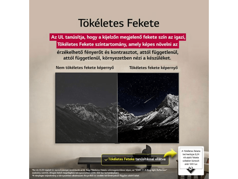 OLED evo Smart TV, 4K UHD HDR, webOS