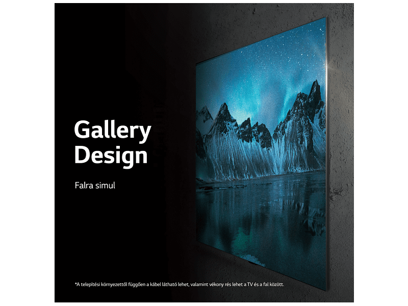 LG OLED83G23LA 83'' (211 cm) Gallery OLED evo 4K Smart TV