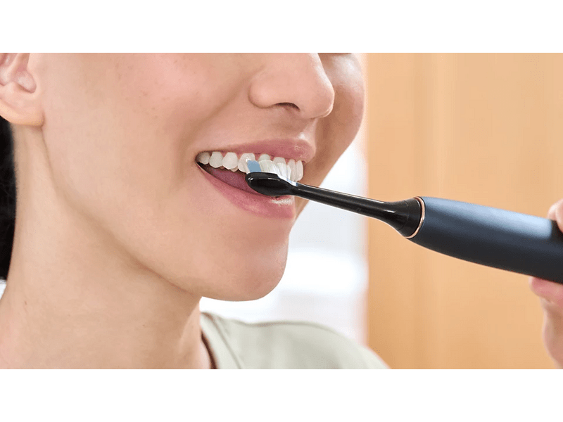 Philips HX6062/88 Sonicare Optimal White glava četkice za zube, crna, 2 kom.