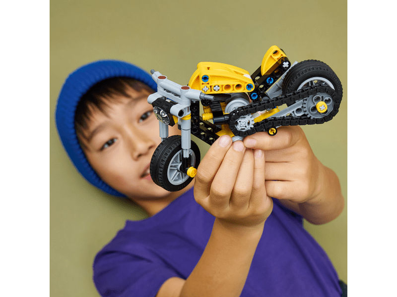 LEGO® Technic Sárga motorkerékpár (42225)