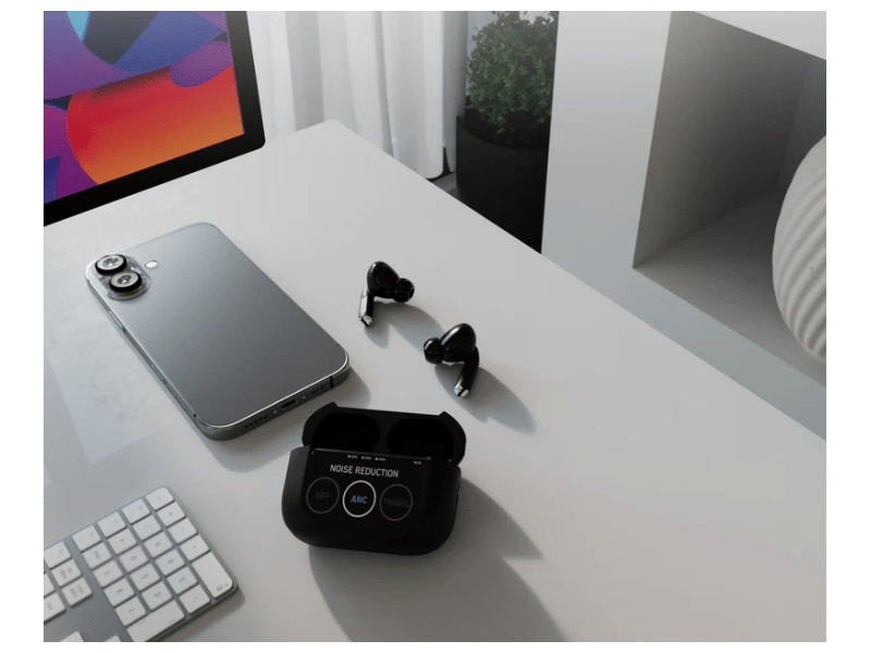 SBS Mood TWS Fülhallgató, fekete (TEEARTWSMOODBTK)