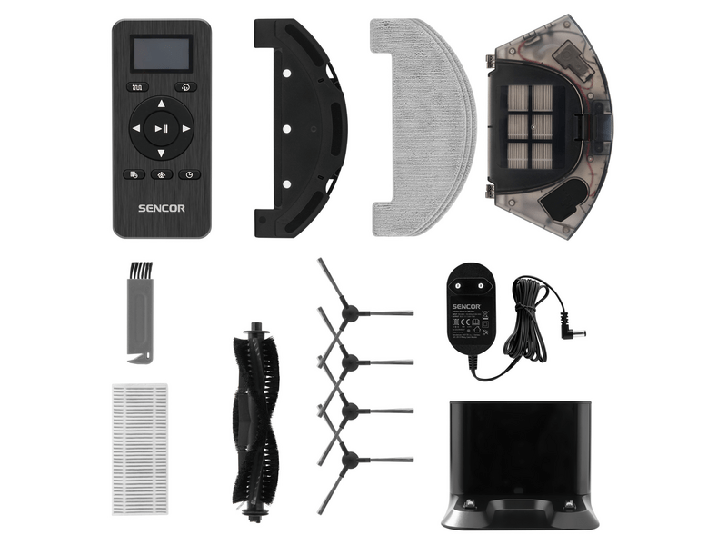 Sencor SRV 6450BK Smart robotporszívó, fekete