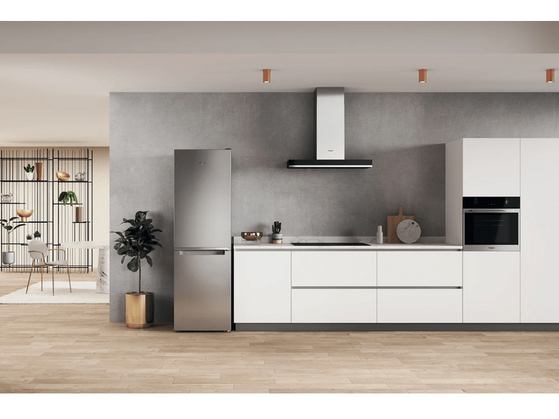 Whirlpool W7X 82I OX Alulfagyasztós kombinált hűtőszekrény