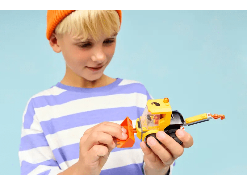 LEGO® City Járgányok – Építőipari rakodó (60483)