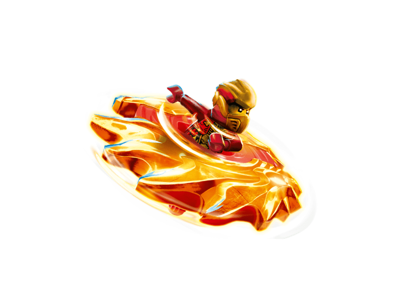 LEGO® NINJAGO® Kai's Dragon Spinjitzu Spinner (71823)