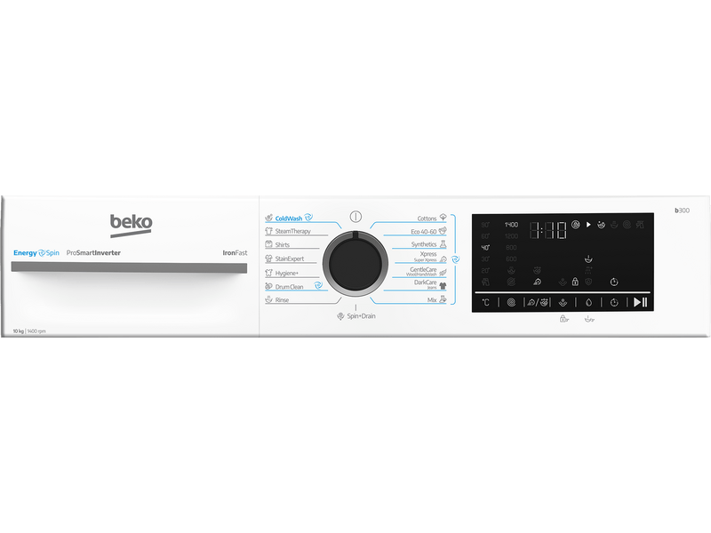 Beko BM3WFU410415WB Elöltöltős mosógép