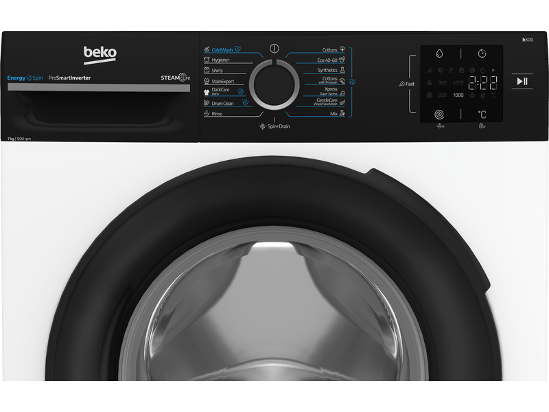 Beko BM3WFSU37213WP Elöltöltős mosógép