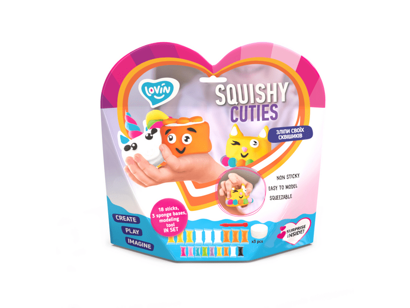 Okto Lovin Cukiságok squishy készítő szett