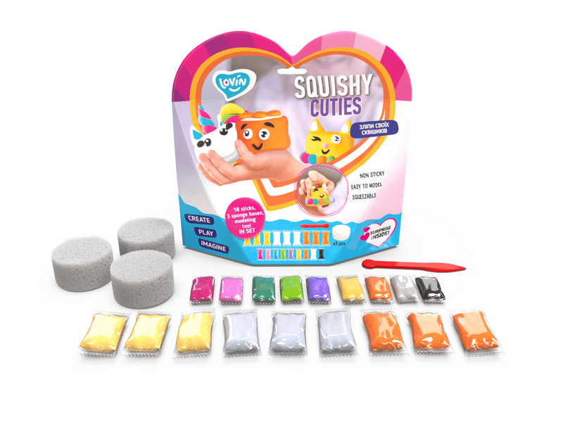 Okto Lovin Cukiságok squishy készítő szett