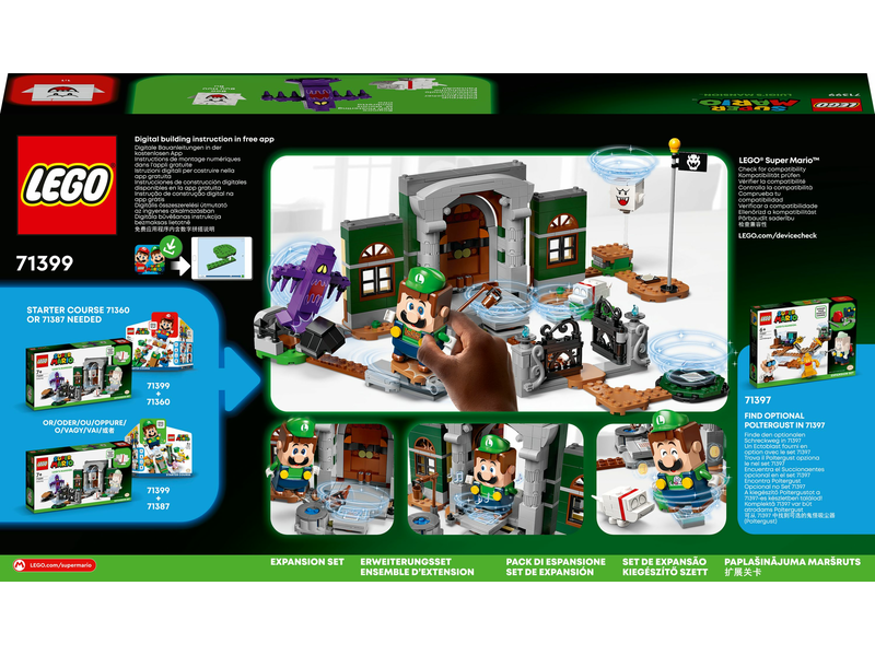 LEGO SM Smario Luigis Mans bejárat kieg