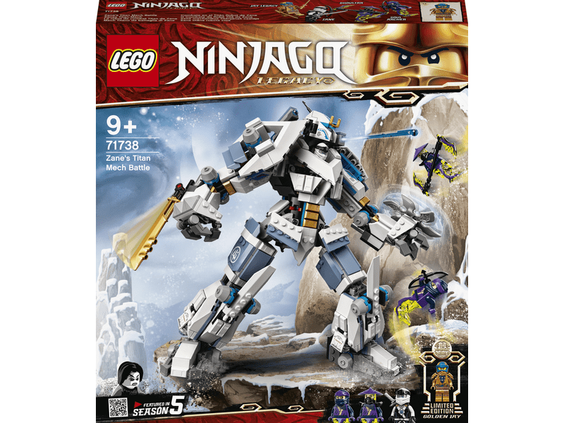LEGO® NINJAGO® Zane mechanikus Titánjának csatája (71738)