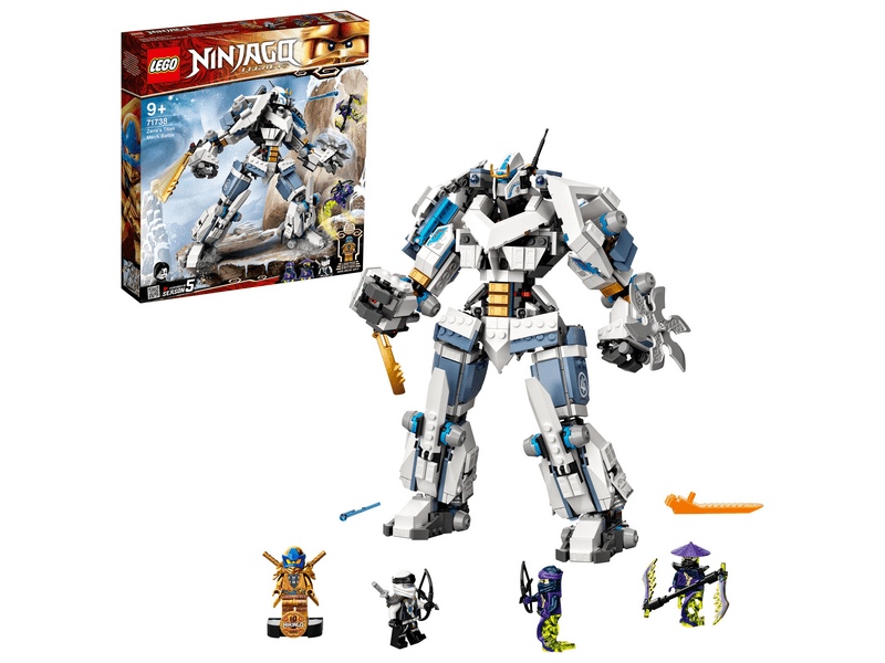 LEGO® NINJAGO® Zane mechanikus Titánjának csatája (71738)