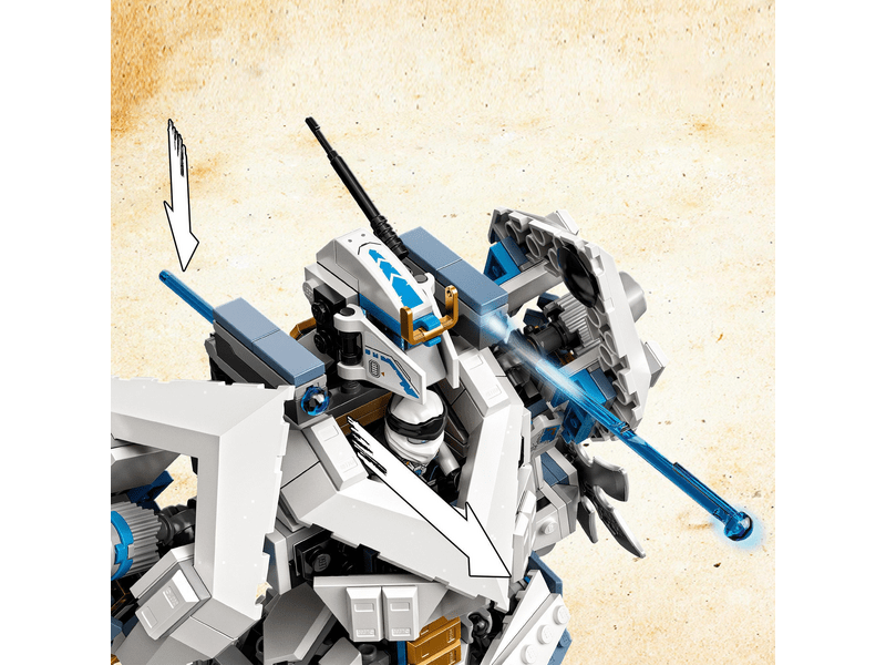 LEGO® NINJAGO® Zane mechanikus Titánjának csatája (71738)