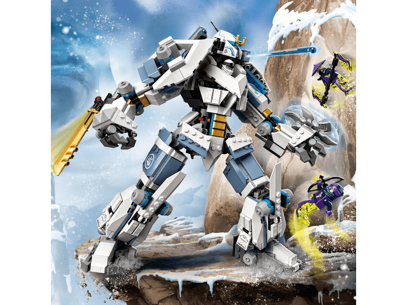 LEGO® NINJAGO® Zane mechanikus Titánjának csatája (71738)