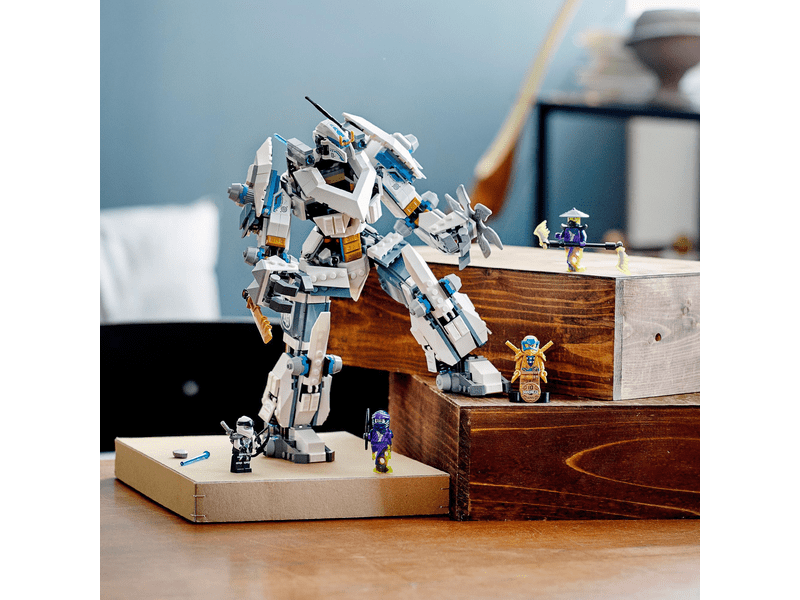 LEGO® NINJAGO® Zane mechanikus Titánjának csatája (71738)