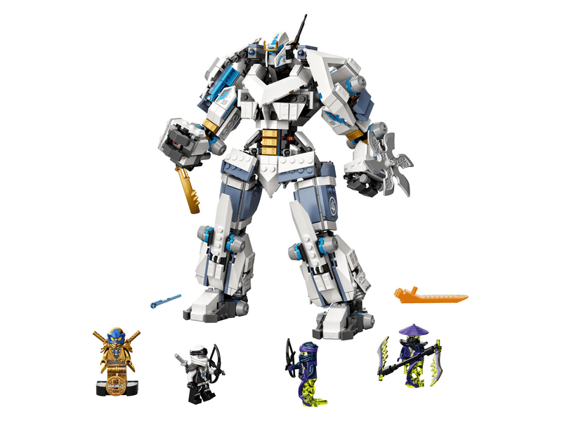 LEGO® NINJAGO® Zane mechanikus Titánjának csatája (71738)