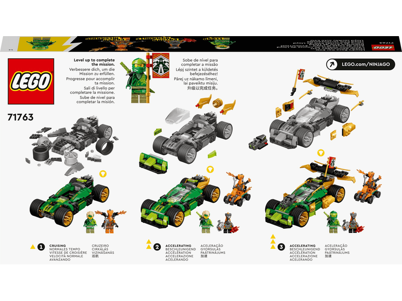 LEGO® NINJAGO® Lloyd EVO versenyautója (71763)