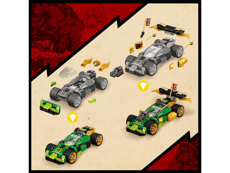 LEGO® NINJAGO® Lloyd EVO versenyautója (71763)