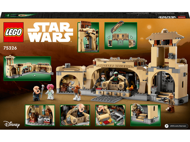 LEGO® Star Wars™ Boba Fett trónterme (75326)