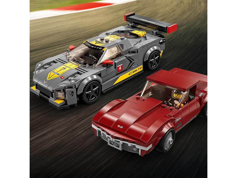 LEGO® Speed Champions Chevrolet Corvette C8.R Race Car és 1969 Chevrolet Corvette (76903)