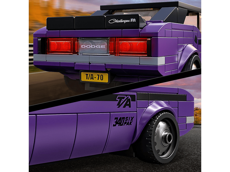 LEGO® Speed Champions Mopar Dodge//SRT Top Fuel Dragster és 1970 Dodge Challenger T/A (76904)