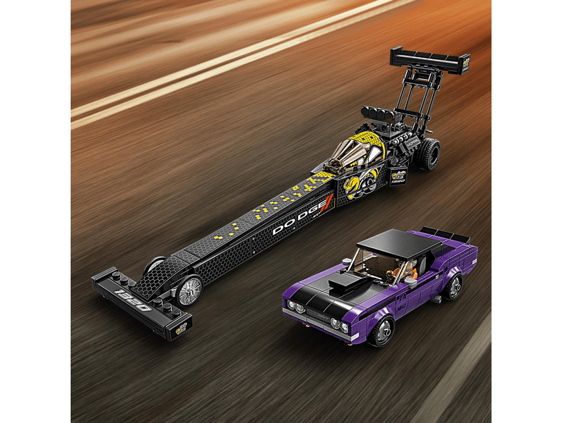 LEGO® Speed Champions Mopar Dodge//SRT Top Fuel Dragster és 1970 Dodge Challenger T/A (76904)