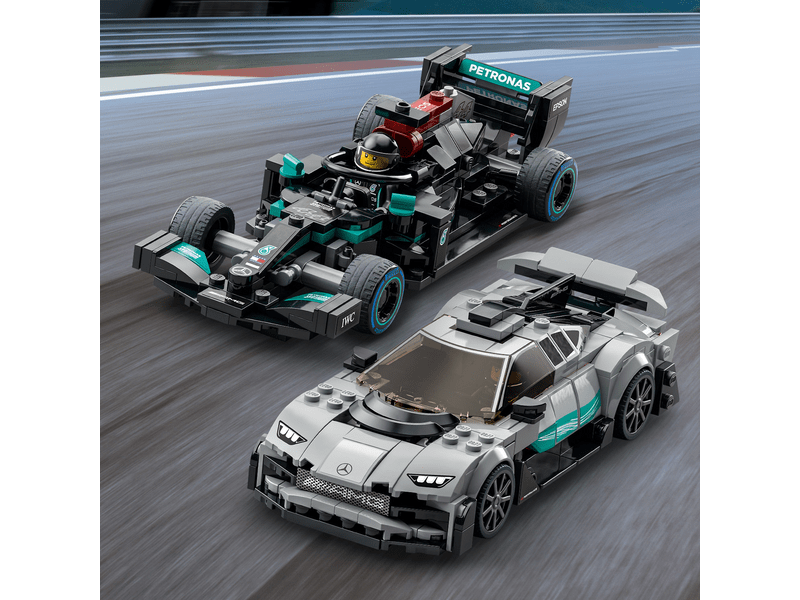 LEGO® Speed Champions Mercedes-AMG F1 W12 E Performance & Mercedes-AMG Project One (76909)