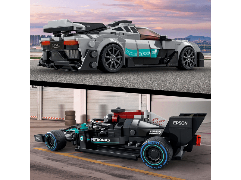LEGO® Speed Champions Mercedes-AMG F1 W12 E Performance & Mercedes-AMG Project One (76909)