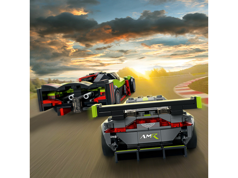 LEGO SC Valkyrie AMR Pro és Vantage GT3
