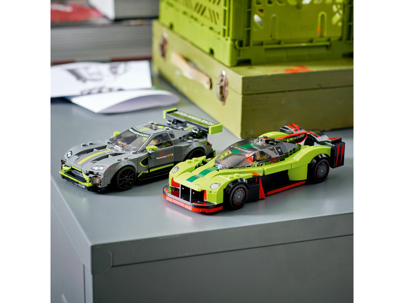 LEGO SC Valkyrie AMR Pro és Vantage GT3