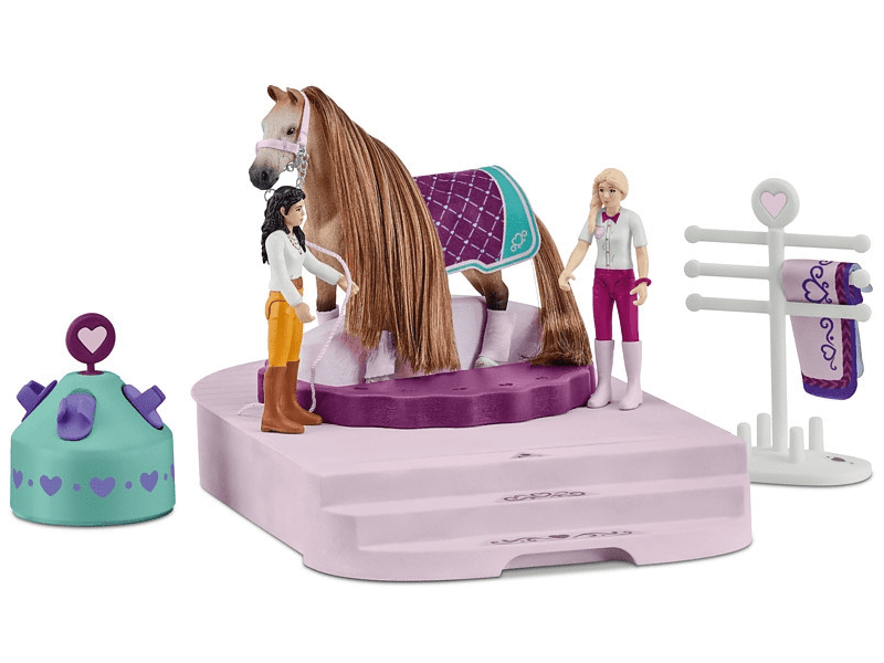 Schleich 42588 Horse Club: Lovas szépségszalon