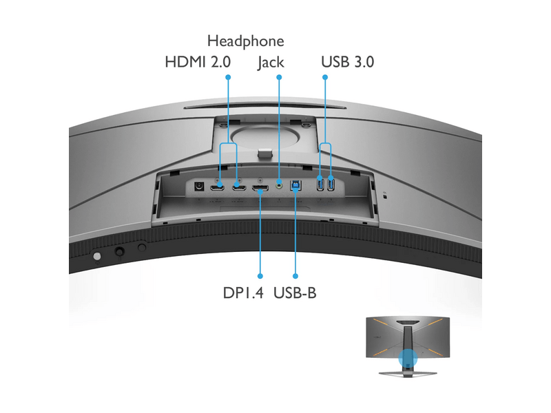 BenQ EX3410R Ívelt gaming monitor
