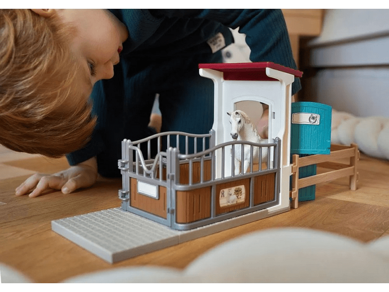 Schleich 42569 Horse Club Lóistálló játékszett